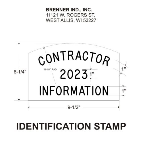concrete, logo, id, identification, contractor, landscaping, pavement, sidewalk, roadway, stamp, stamping, marking, product, supply, tool